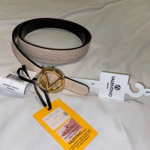 Authentic Valentino Belt baby croco